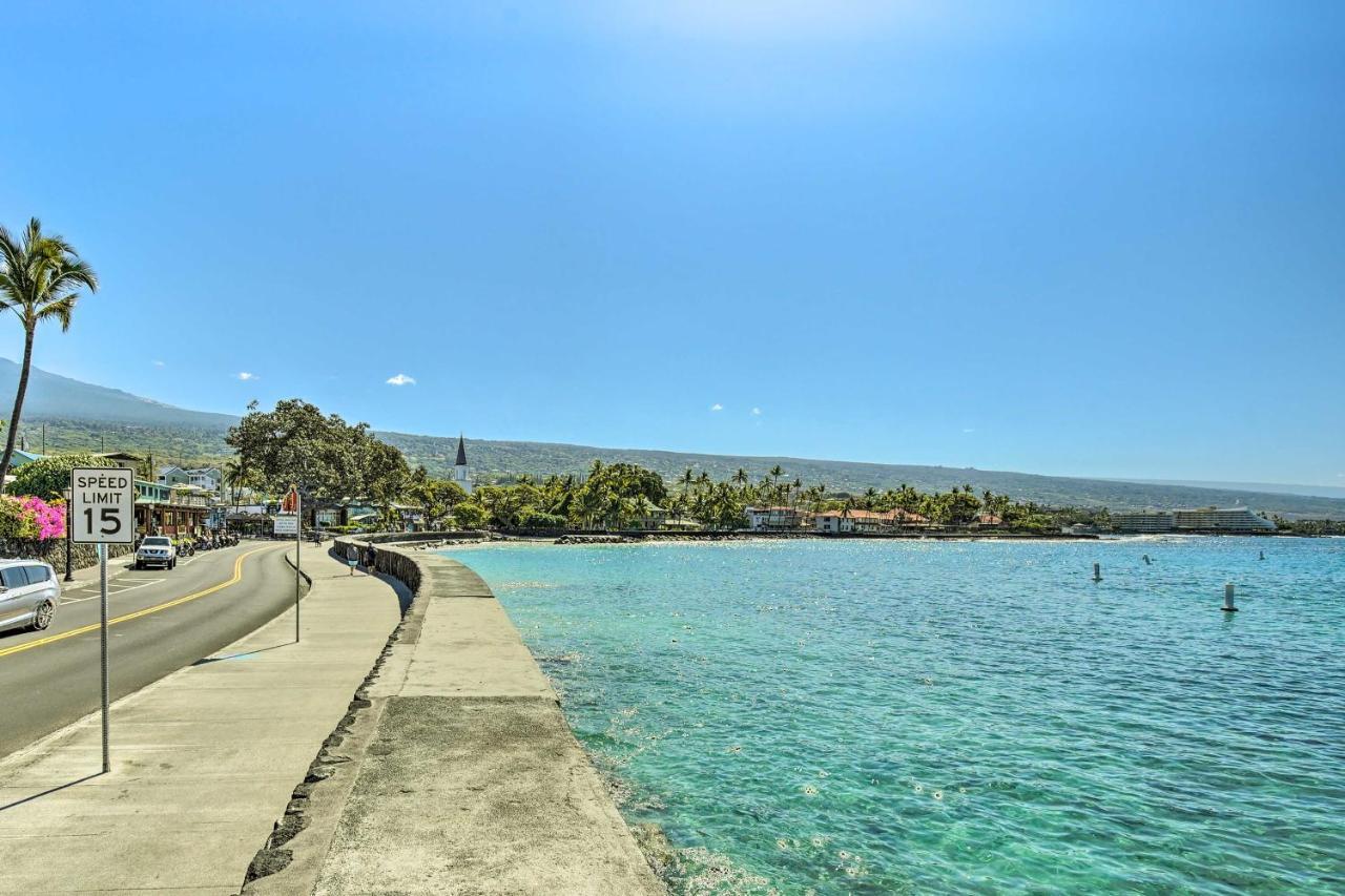 Breezy Condo With Screened Lanai In Kailua-Kona! Ngoại thất bức ảnh